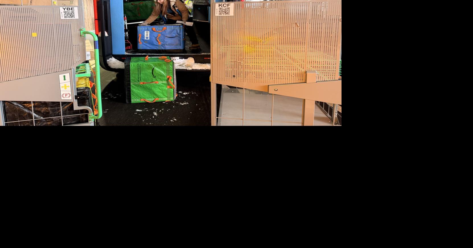 New Amazon delivery station navigates Cyber Monday