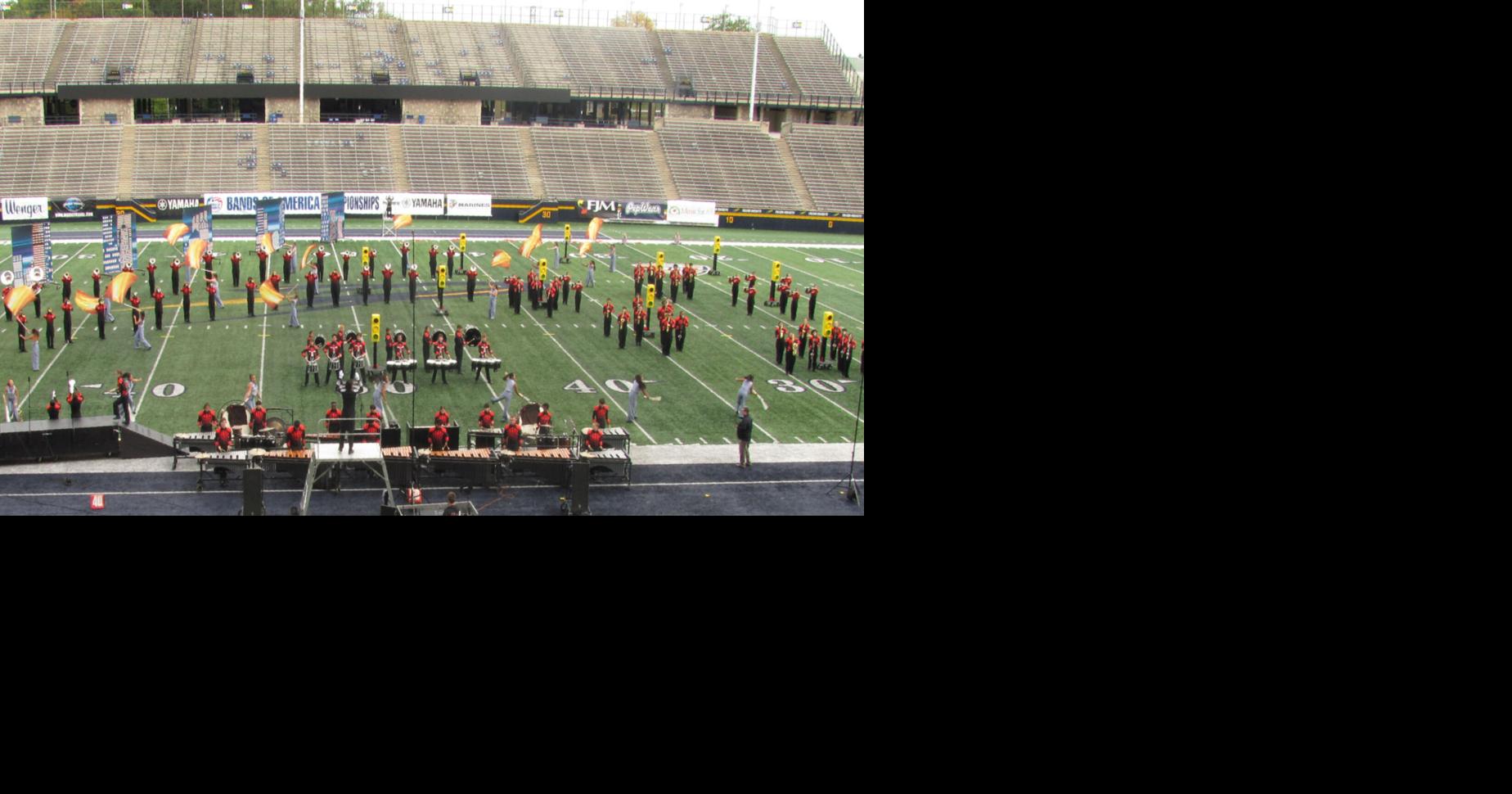 Local marching bands compete, earn top awards News