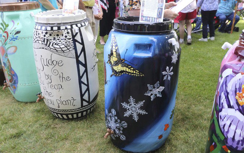 Decorated rain barrels sell to benefit ERRA News