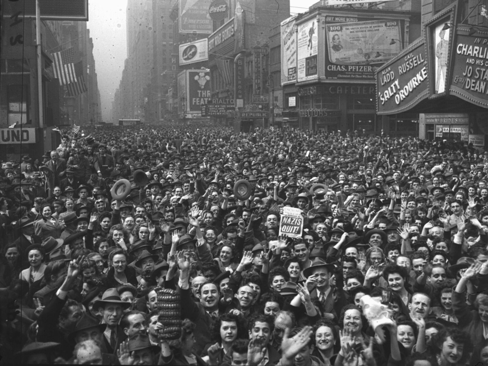 AP WAS THERE: Journalists chronicled the Nazi surrenders and