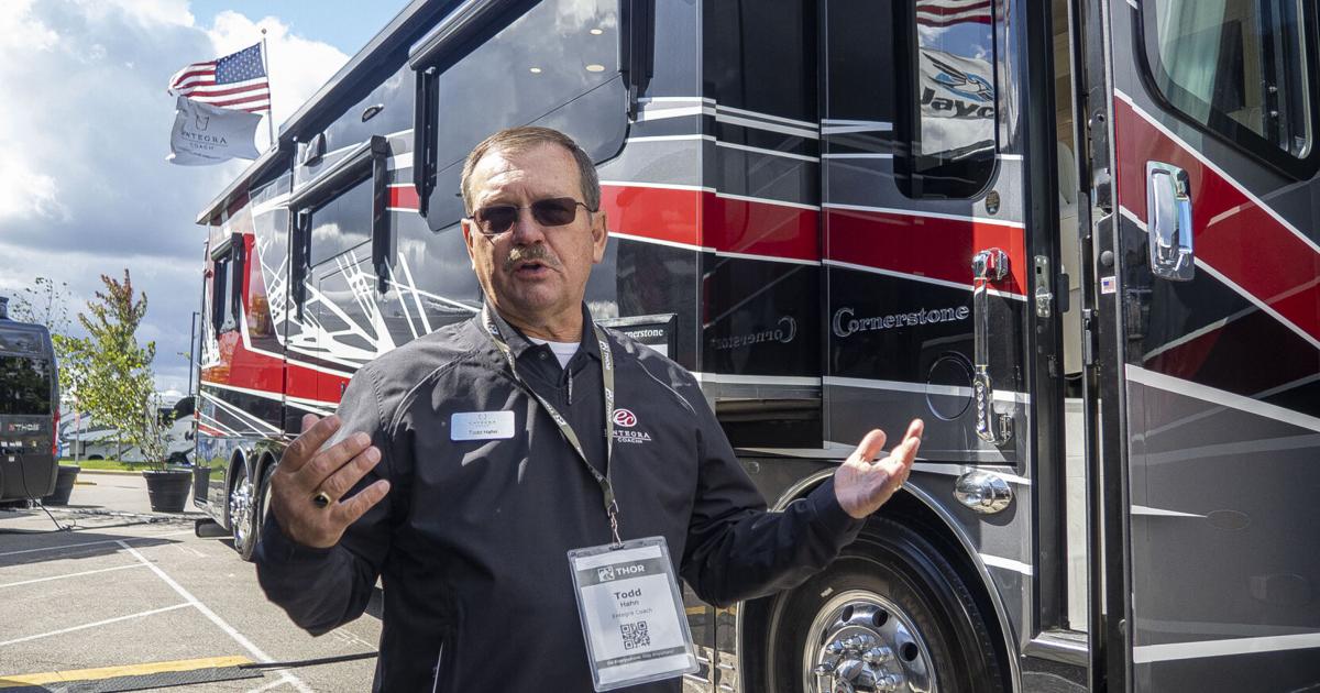 RV companies show newest innovations at Elkhart Dealer Open House ...