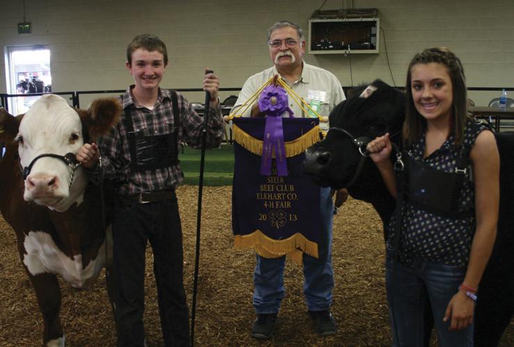 ELKHART COUNTY FAIR New Paris teen wins Beef Club competition News