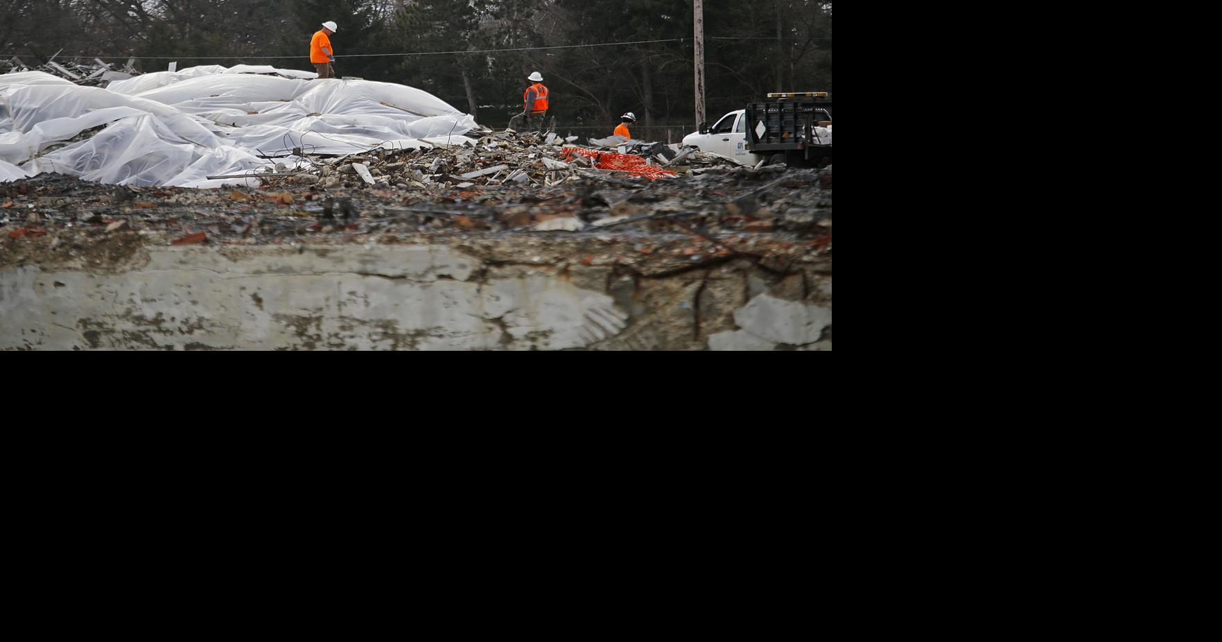 Cleanup of asbestos in Johnson Controls debris piles to start Aug. 25