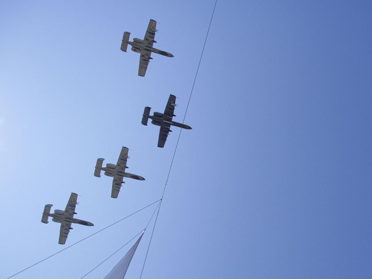 COLLEGE FOOTBALL: SEP 18 Purdue at Notre Dame - flyover 1