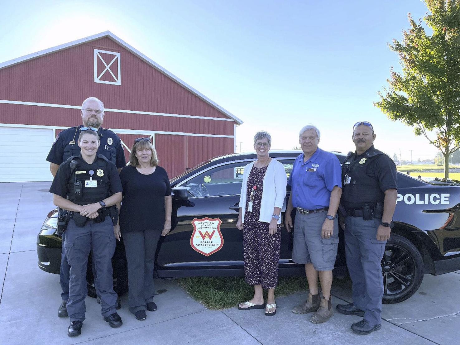 Shipshewana donates police vehicle to Westview News