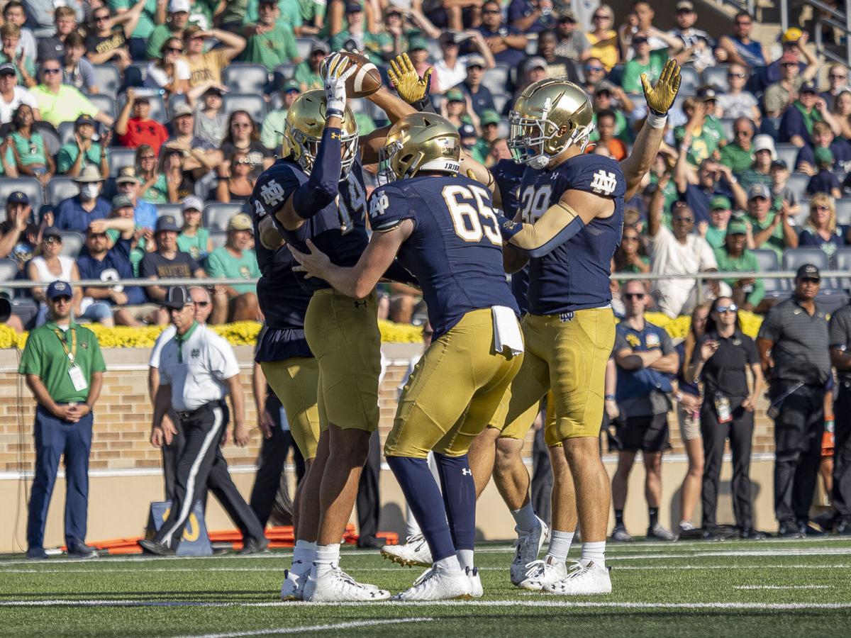 COLLEGE FOOTBALL: SEP 18 Purdue at Notre Dame - Kyle Hamilton