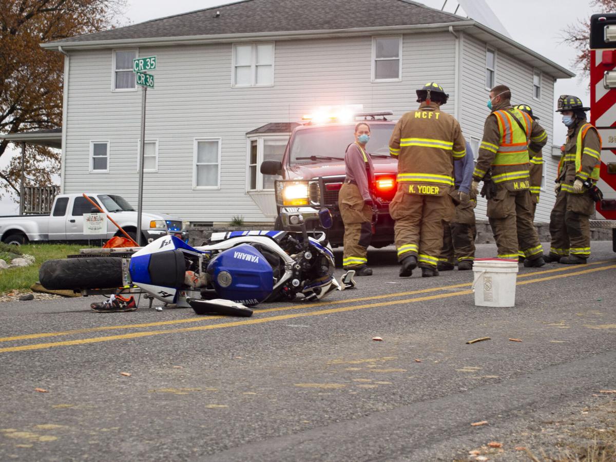 Police News Crash Injures Motorcyclist Woman News Goshennews Com