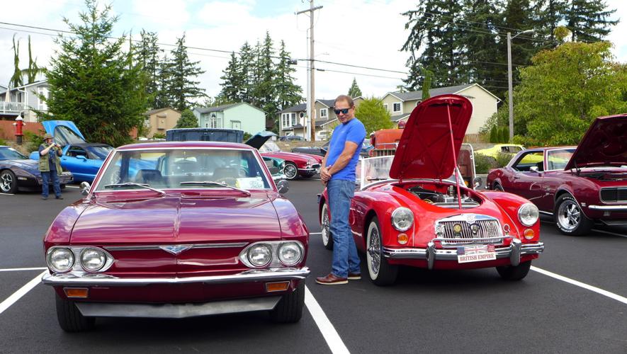 Classic car show at Stanwood Senior Center