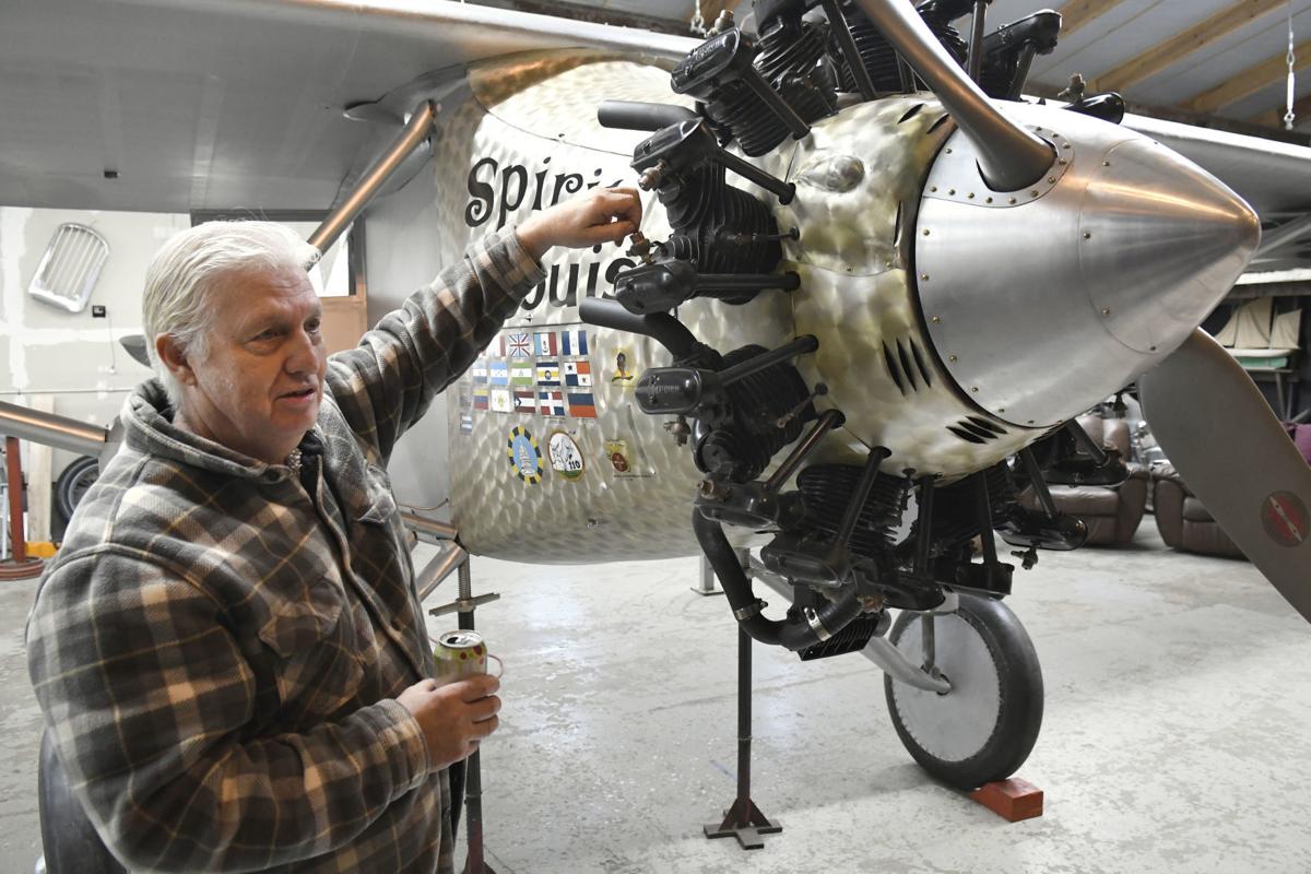 Local man building replica of Spirit of St. Louis in ...