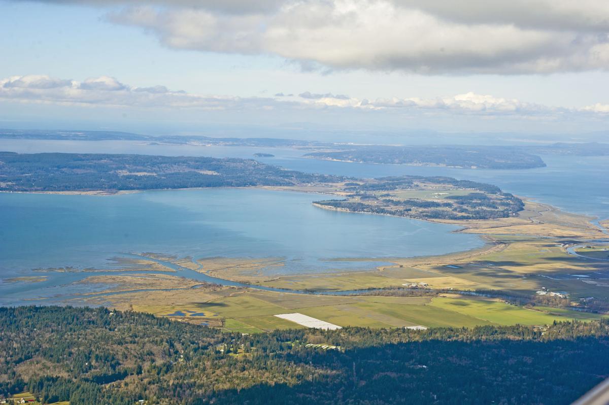 Photo gallery Winter sightseeing over Stanwood & Camano, 2.28.19