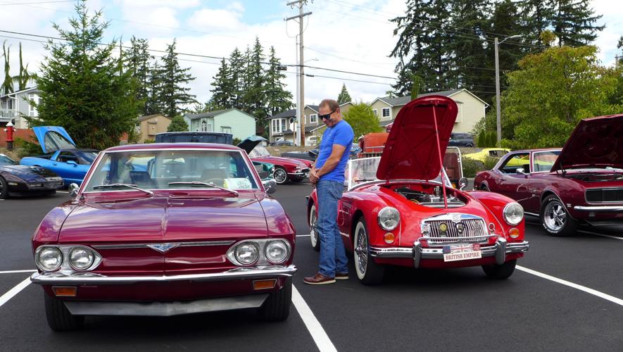 Classic car show at Stanwood Senior Center