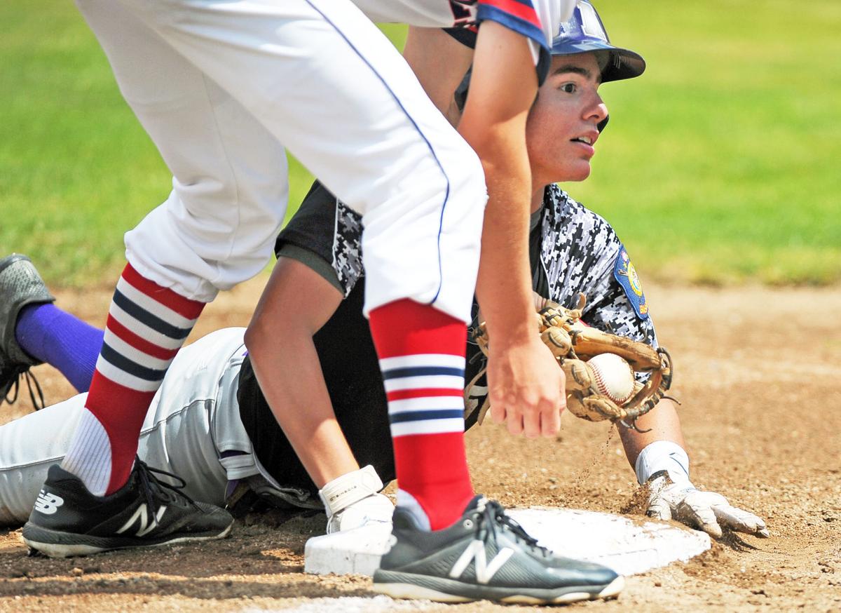 American Legion District AA Tournament Mount Vernon knocks off