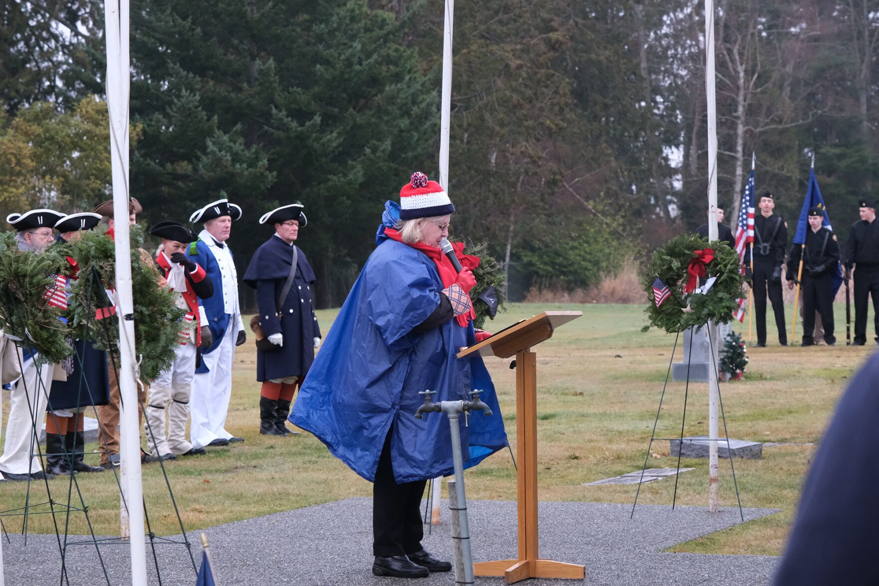 Group Gathers To Honor Veterans With Wreaths Military Goskagit Group Gathers To Honor Veterans With Wreaths Military Goskagit