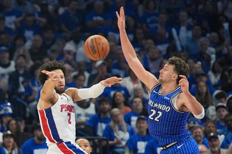 Magic forward Franz Wagner out with calf injury against Pistons in Game ...