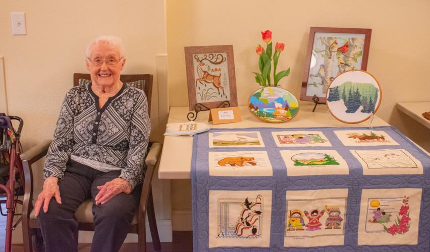 Brookdale Stanwood residents show skills in annual art show