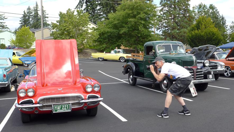 Classic car show at Stanwood Senior Center