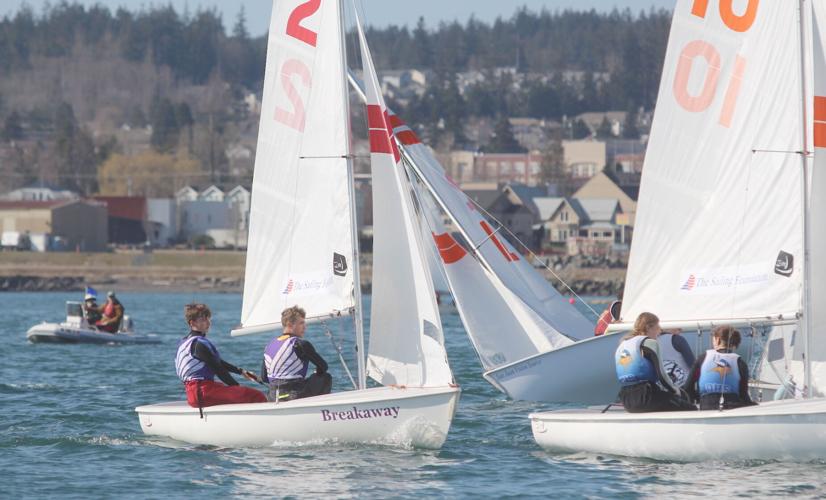 Anacortes High School sailing team hosts annual Seafarers Cup Sailing