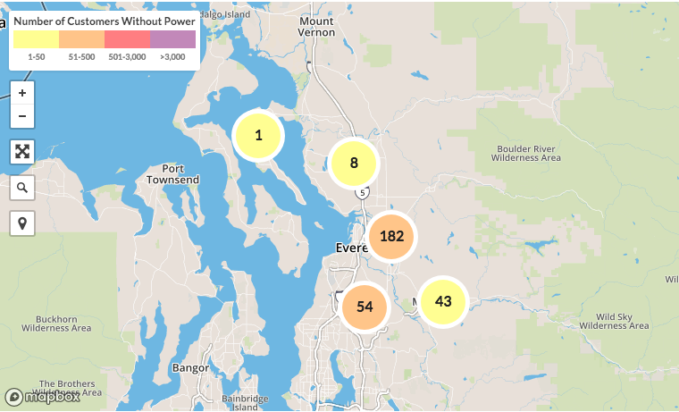 Snohomish County Pud Power Outage Map - Maping Resources