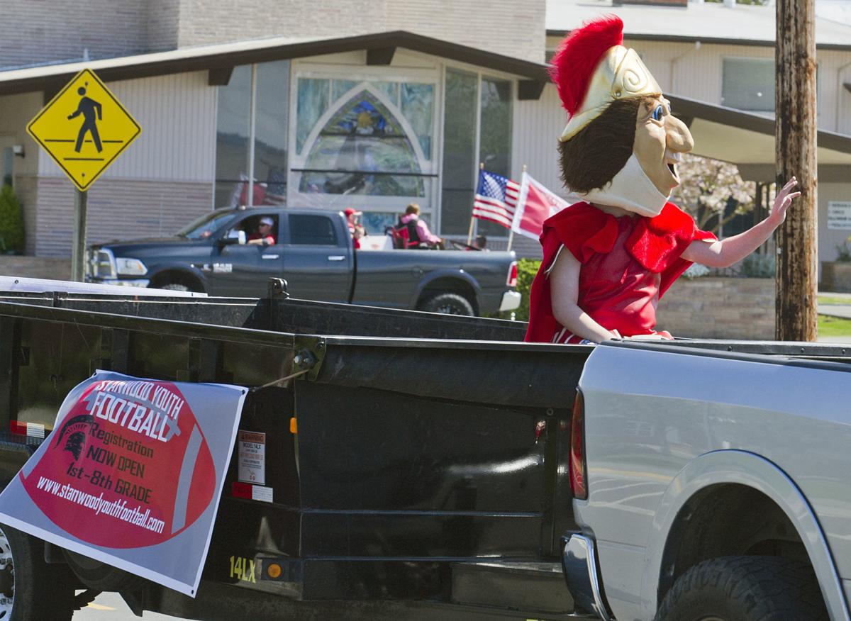 Stanwood Youth Football parade, 4.19.20