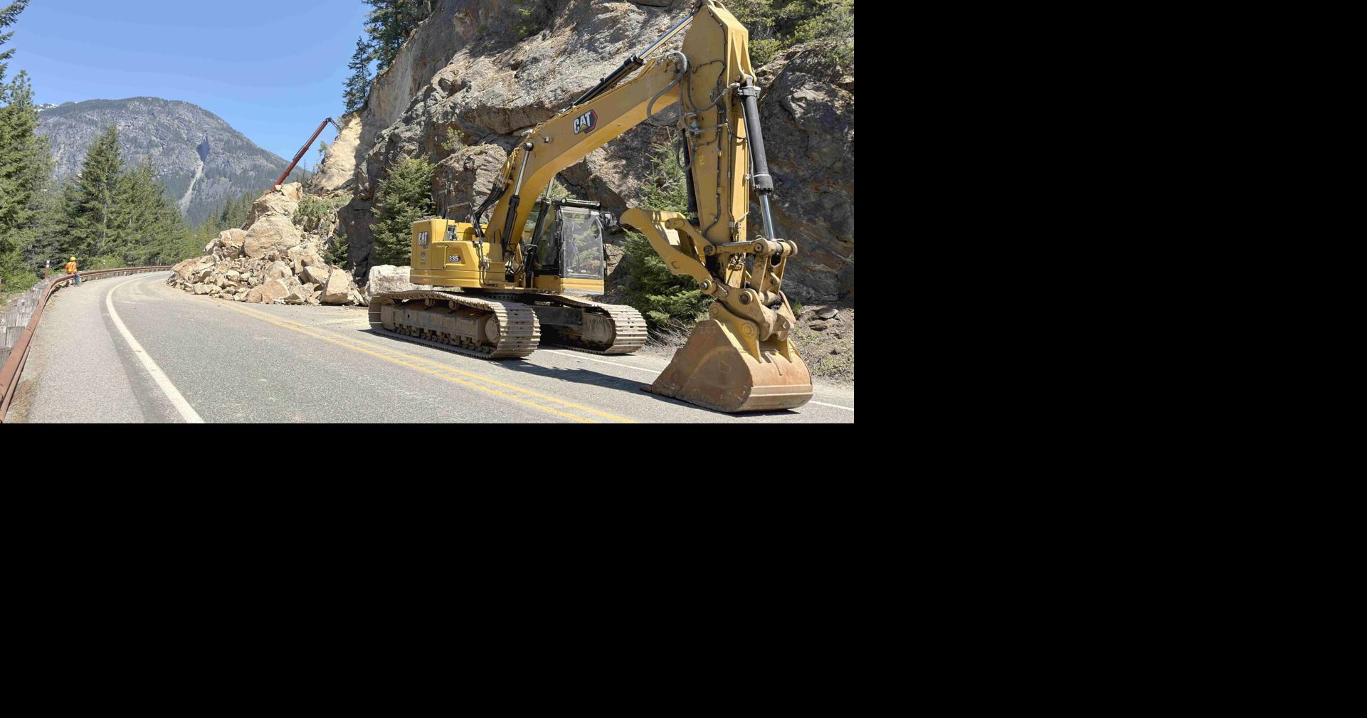 Highway 20 over North Cascades expected to remain closed until July