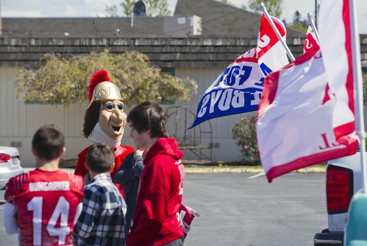 Stanwood Youth Football parade, 4.19.20