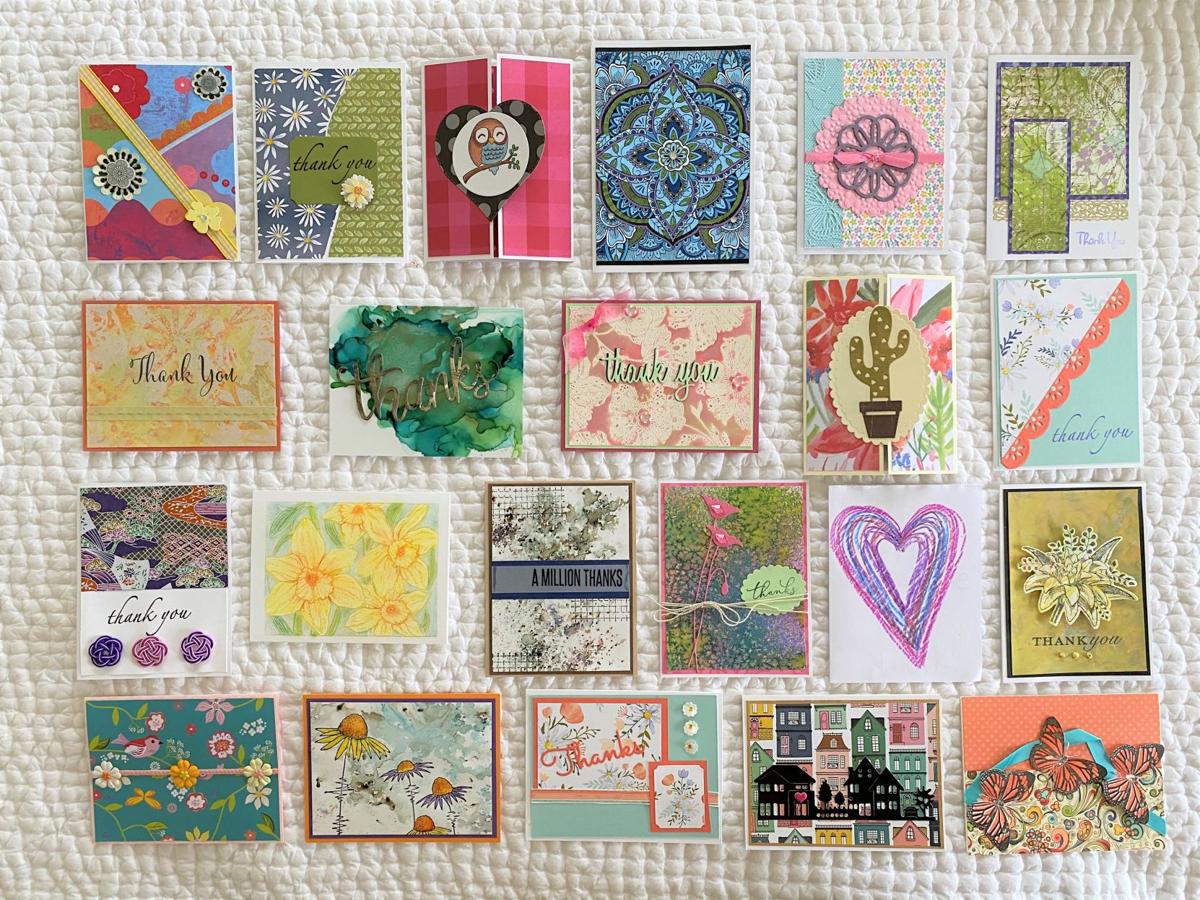 Handmade Cards A Way Of Saying Thank You Coronavirus Goskagit Com