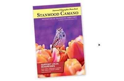 2022-23 Stanwood Camano phone book cover