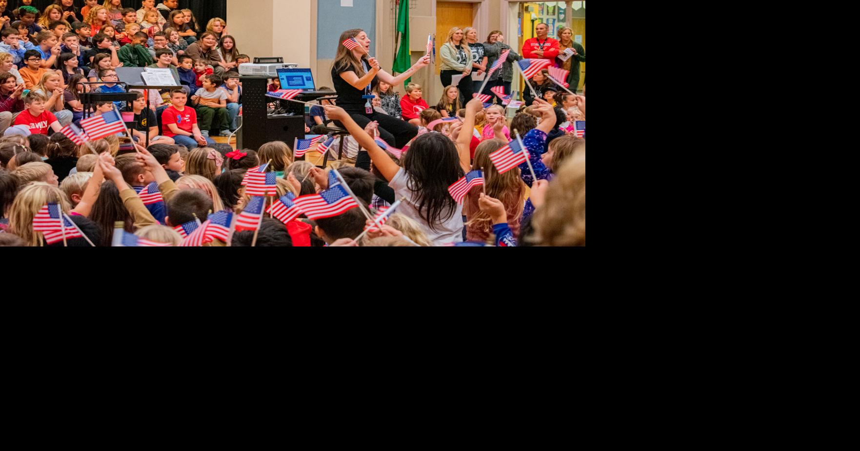 PHOTO GALLERY Cedarhome Elementary Veterans Day assembly SC News