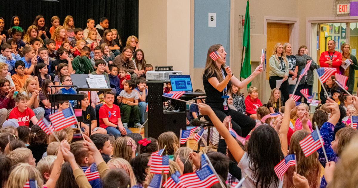 PHOTO GALLERY Cedarhome Elementary Veterans Day assembly SC News