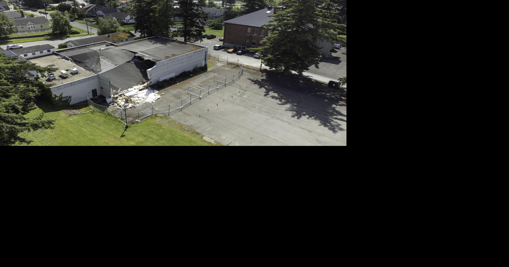 Former YMCA building partially collapses | Local News | goskagit.com