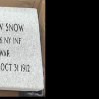 Civil War veteran to receive official gravestone