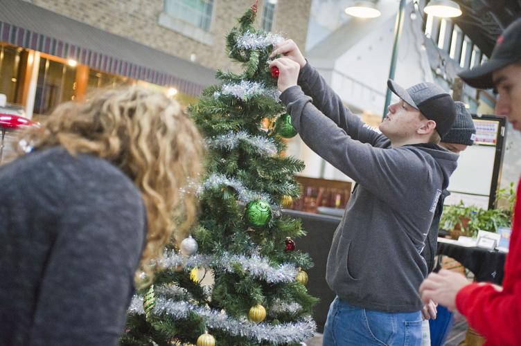 Giving Tree Set Up Spread the joy: Students help set up giving trees | News | goskagit.com