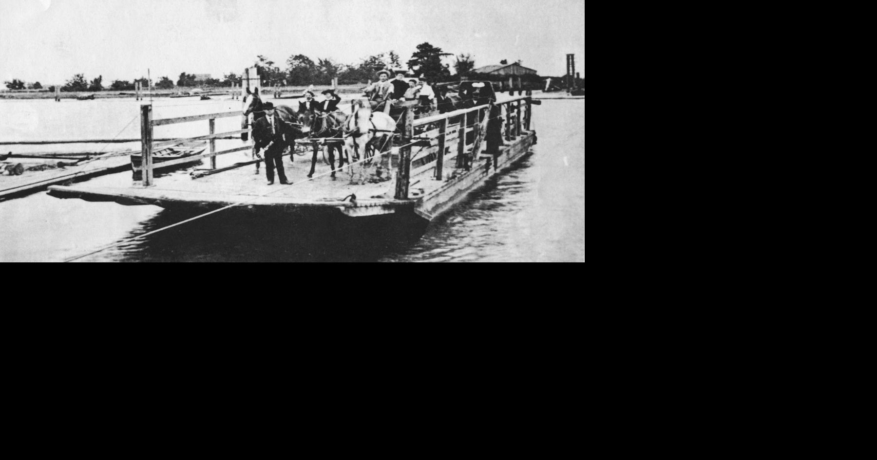 News Files Ferry from Utsaladdy to Oak Harbor left every hour in 1929