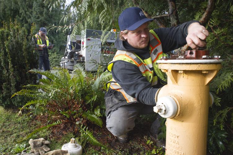 City of SedroWoolley, Skagit Public Utility District working on fire
