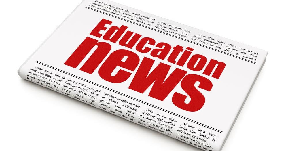 A local school board meeting in session, illustrating public education oversight.