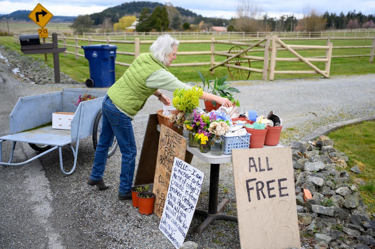 La Conner woman offering flowers, art supplies Local News