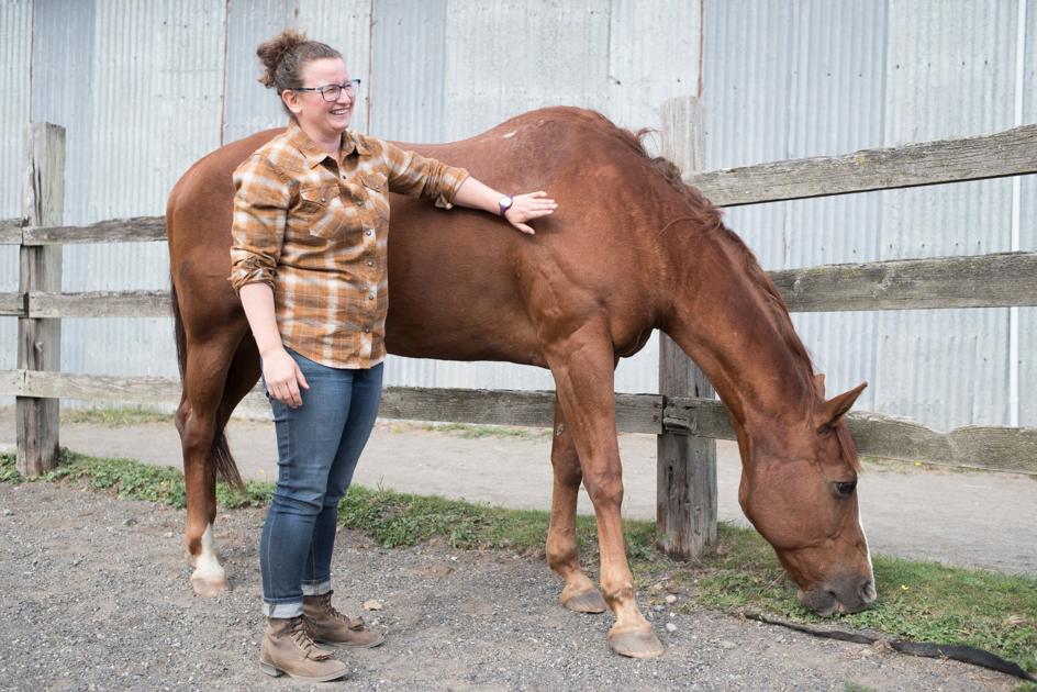 Mount Vernon woman has the right touch to help horses Sports