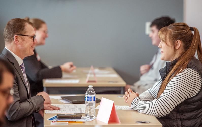 Students learn real-world skills at Stanwood High's Mock Interview Day ...