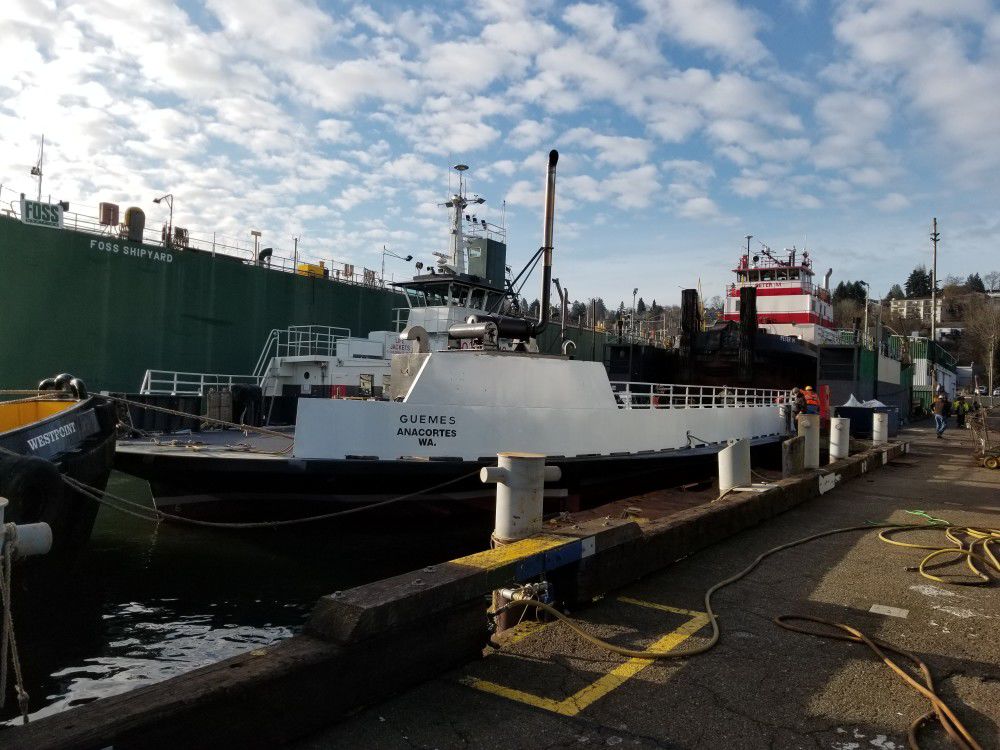 Guemes Ferry Service Delayed After Leak Discovered News Goskagit Com