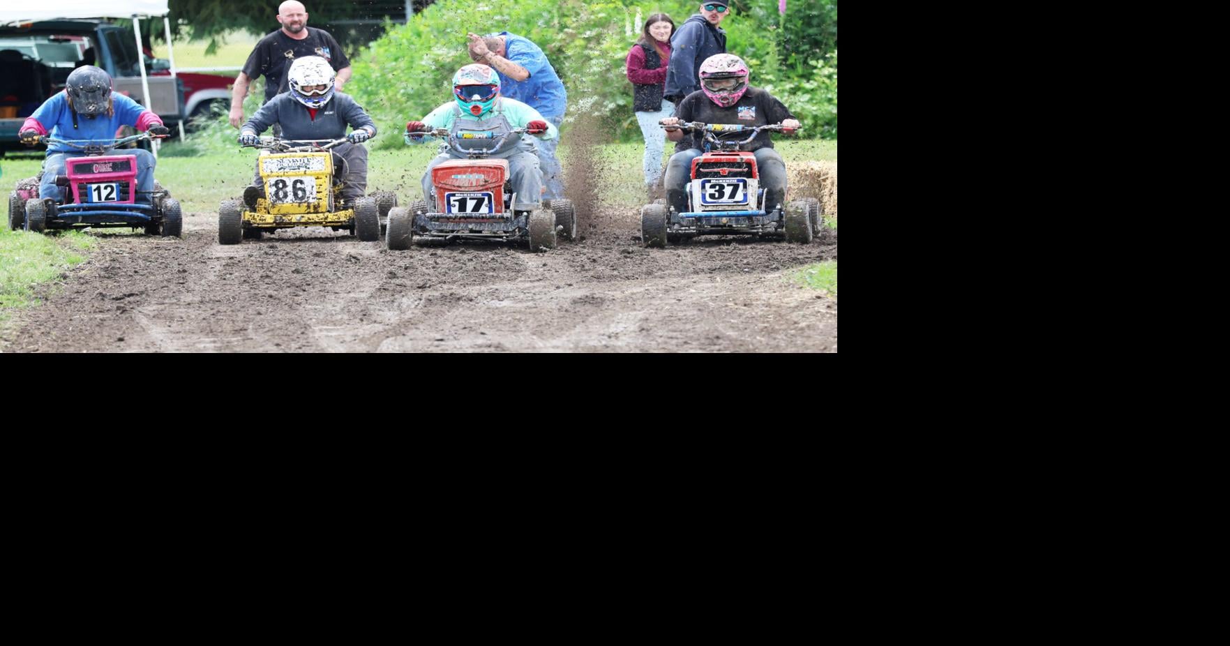 Burlington Lawn Mower Races bring racers from throughout Western Washington