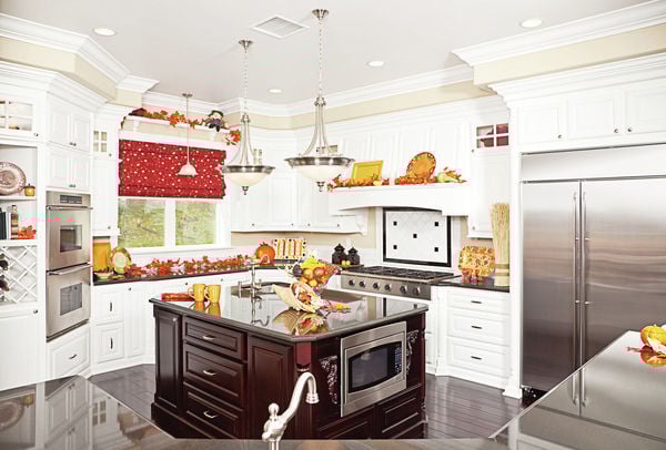 Combine decorations for fall, Halloween and Thanksgiving All Access