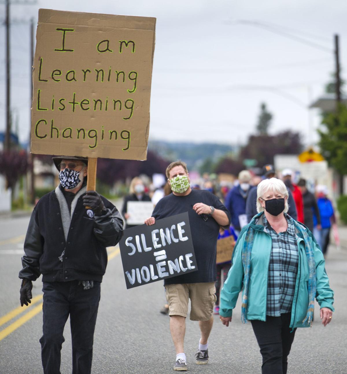Black Lives Matter march, 6.12.20
