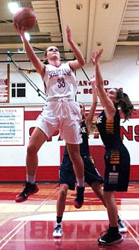 Russell Wilson, Ciara take in Stanwood girls hoops game