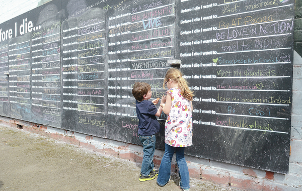Before I All Access Goskagit Wall In Downtown Mount Vernon Yields Answers Personal Professional Whimsical