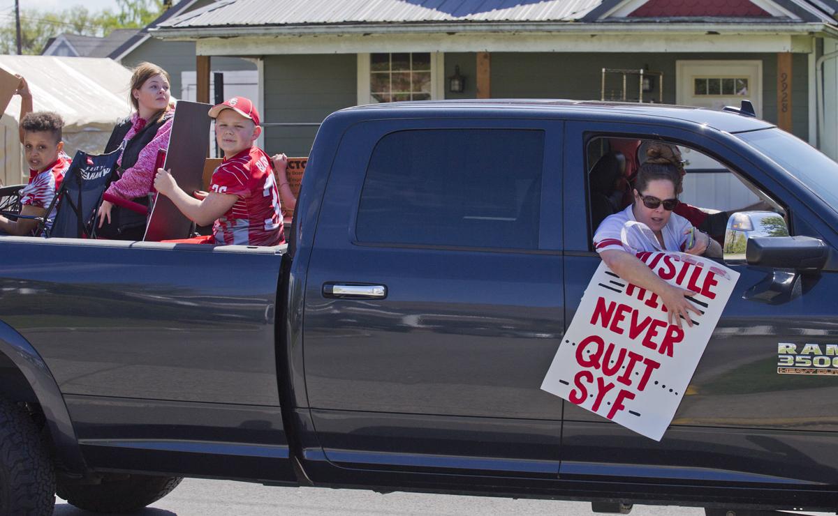 Stanwood Youth Football parade, 4.19.20