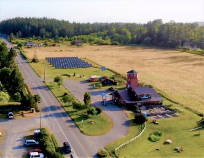 Guemes Island General Store S Solar Power System Goes Live News Goskagit Com