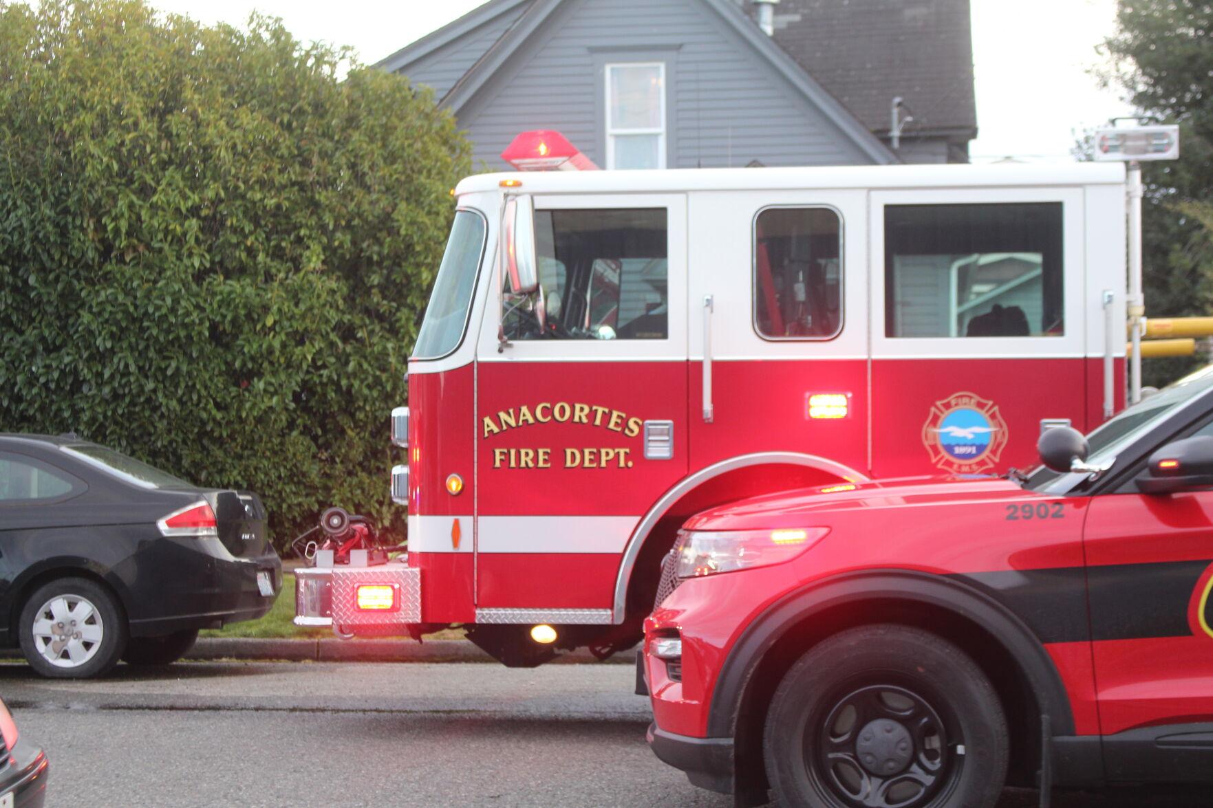 Fire department responds to 4th street fire Anacortes