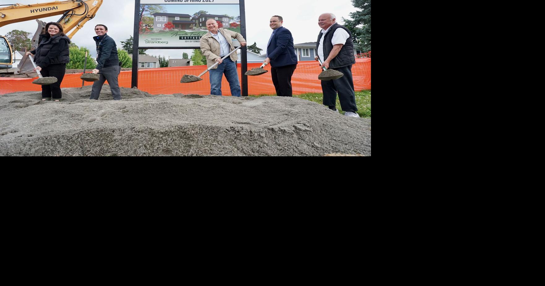 Anacortes Family Center breaks ground on four homes