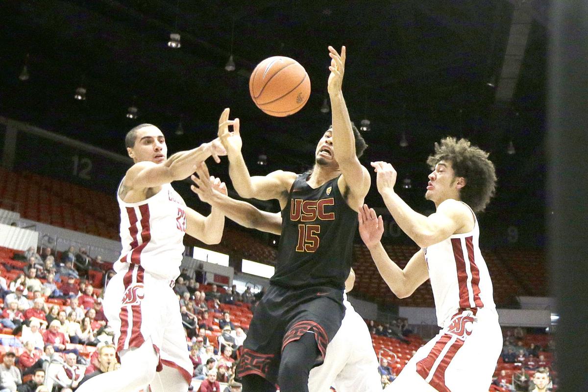 Okongwu Scores 27 Usc Handles Washington State Goskagit Com