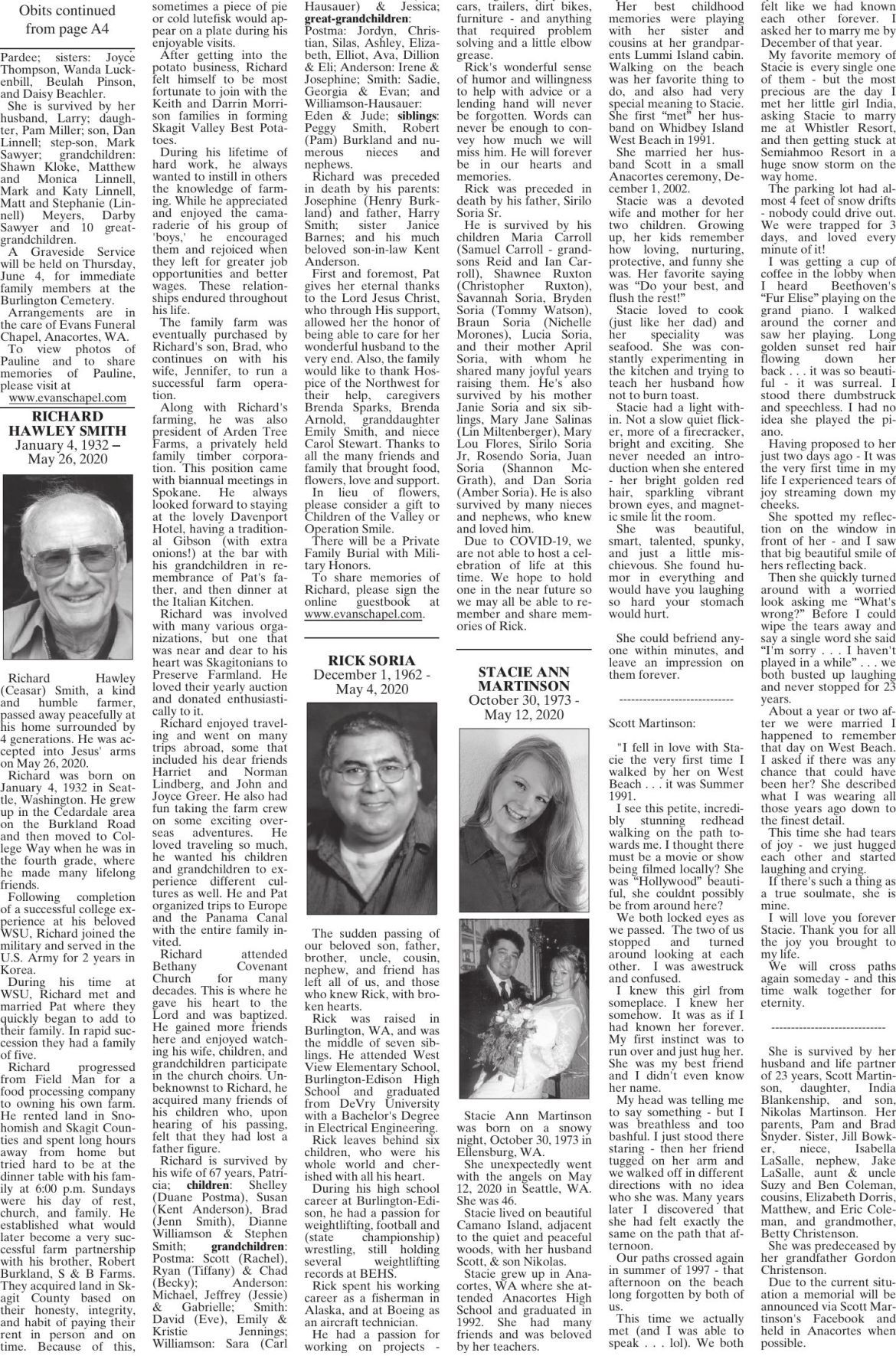 overflow obits